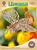 Сборная деревянная модель Чудо-Дерево Насекомые Цикада