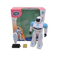 Робот, ИК управление, свет, звук, в комплекте: аккум., USB зу, эл.пит.АА*2шт.не вх.в комплект, коробка