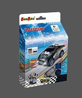 Конструктор Banbao (Банбао) "Машина (черная/оранжевая), инерционная", 23 детали (можно играть через приложения Google Play & AppStore)