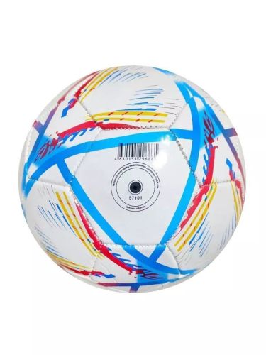 Мяч футбольный X-Match размер 5 покрышка 1 слой PVC 1.6 мм 57101 фото 2