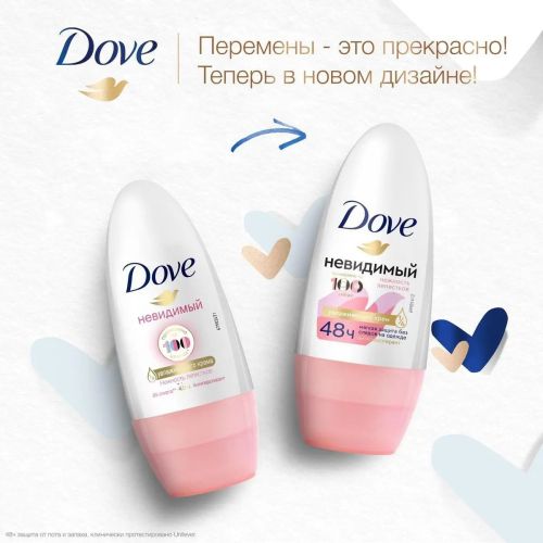 DOVE Антиперспирант шариковый Нежность Лепестков Trs 50мл фото 8