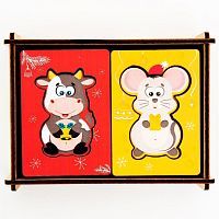 Доски сегена новогодние Сибирские Игрушки 3105