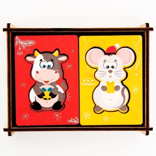 Доски сегена новогодние Сибирские Игрушки 3105