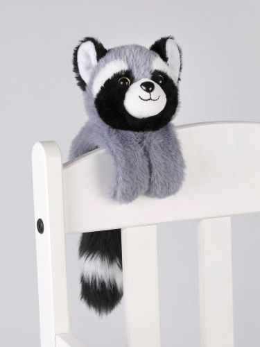 Мягкая игрушка-браслет 26 см Fluffy Family Енот 682319 фото 4