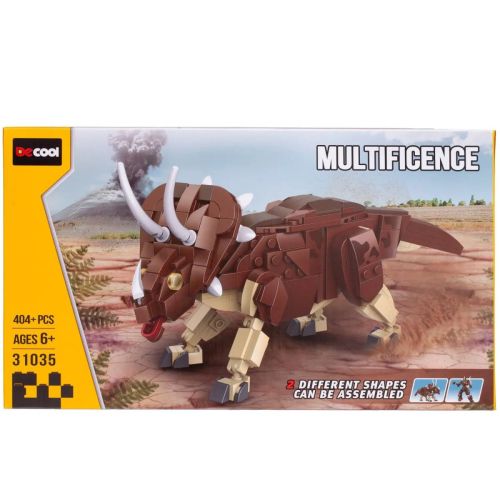 Конструктор Decool Трицератопс-трансформер 404 детали фото 6