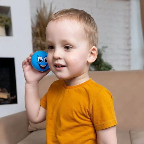 Cмайлик веселый Голубой фото 2