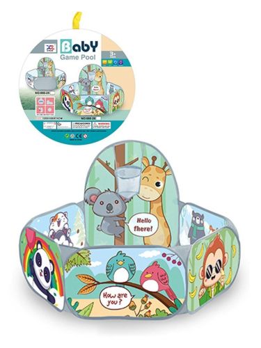 Манеж игровой Веселые друзья 120*100*74 см