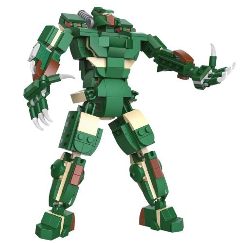 Конструктор Decool Стегозавр-трансформер 415 деталей фото 2