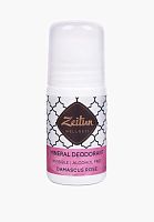 Дезодорант ZEITUN Дамасская роза Минеральный шариковый С коллоидным серебром 50мл