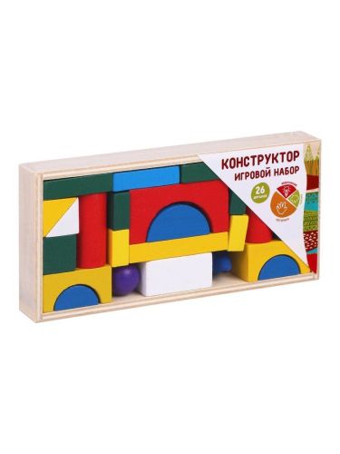 деревянный конструктор 26 деталей mapacha 76908 фото 2 Деревянный конструктор 26 деталей Mapacha 76908 фото 2