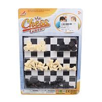 Игра настольная 2в1, в компл. игр. поле 16х16см, шахматы, шашки, блистер