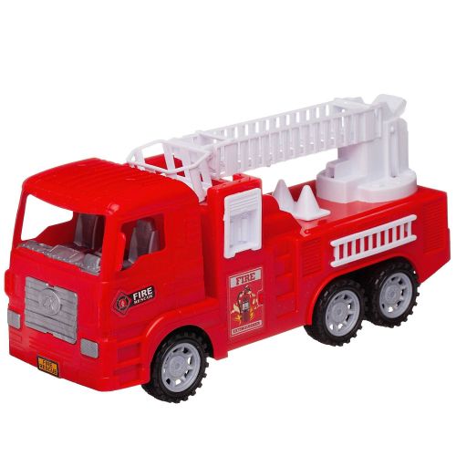 Машинка Junfa Строительная техника Пожарная машина фото 7