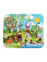Пазл-вкладыш многослойный Mapacha Тайны леса 962222