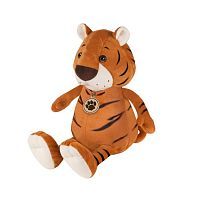 Мягкая Игрушка Maxitoys Luxury Тигр Толстяк с Медальоном 25 см