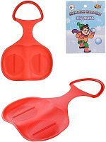 ABtoys Ледянка (ширина сиденья 37 см) красная