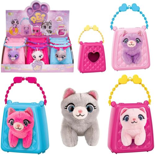 игрушка мягкая junfa в сумочке кошечка, дисплей 9 шт Игрушка мягкая Junfa в сумочке Кошечка, дисплей 9 шт