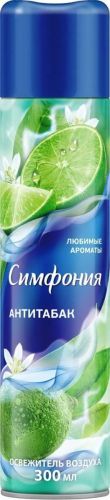 симфония освежитель воздуха антитабак 300 мл Симфония Освежитель воздуха Антитабак 300 мл