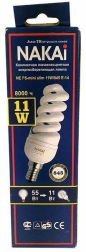 Лампа Nakai NE 2U-mini 11W/833 цоколь E14 фото 3