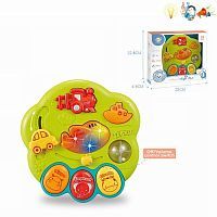 Развивающая игрушка, звук, свет, эл.пит. ААх3  шт.,  не вх.в компл., кор.