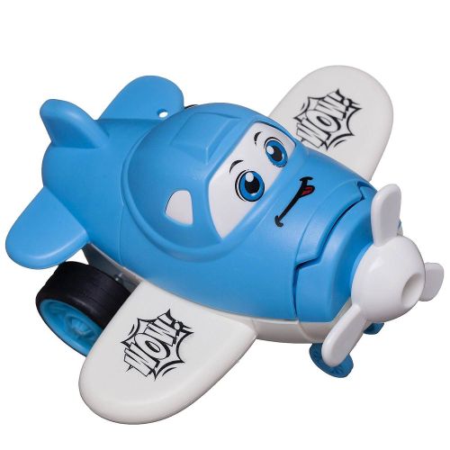 Самолет-трансформер Junfa пластмассовый инерционный фото 6