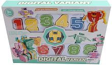 Игр.набор Трансформеры робот-цифры, в комплекте предметов 10шт., коробка