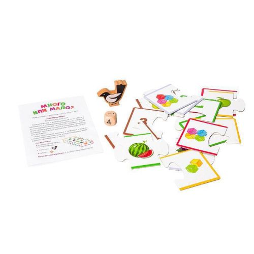 Развивающая игра Много или мало? фото 5