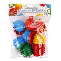 Мозаика напольная с крупными фишками d60/25 (в пакете)