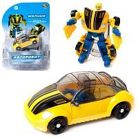 Машина-трансформер Abtoys Авторобот Молния (трансформация в робота)