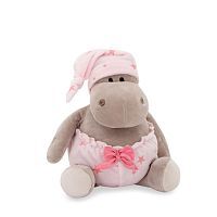 Мягкая игрушка Бегемот Розовые сны 20 см