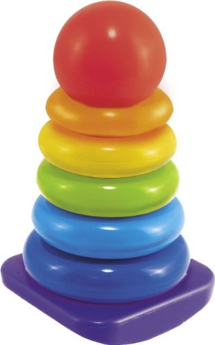 Пирамидка-качалка Шарик 22 см