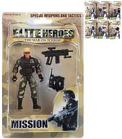 Набор Элитный солдат, фигурка, оружие, аксессуар, блистер