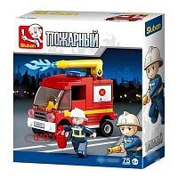 Конструктор SLUBAN Пожарные спасатели М38-B0622C