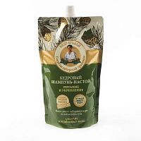 Рецепты бабушки Агафьи Шампунь-настой Питание и укрепление кедровый 500мл