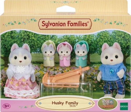 набор фигурок sylvanian families семья хаски 5636 фото 3 Набор фигурок Sylvanian Families Семья Хаски 5636 фото 3