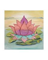 Набор для творчества в технике String Art Волшебная Мастерская Лотос ST-06