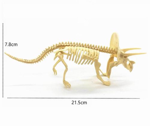 Набор для опытов Junfa Набор раскопок из гипса Динозавр Трицератопс фото 4