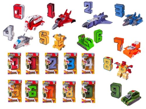 робот-трансформер "изучаем цифры" Робот-трансформер "Изучаем цифры"