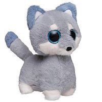 Мягкая игрушка Abtoys Глазастики. Хаски, 19см
