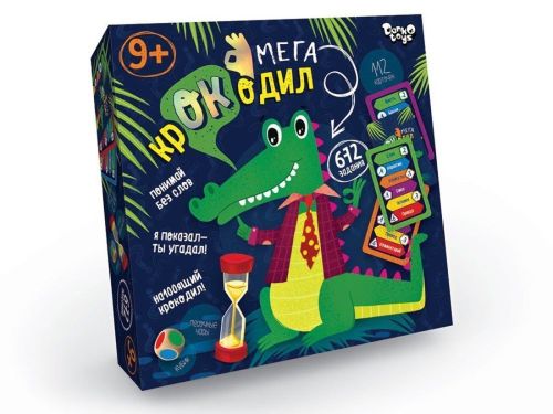 Настольная игра Danko Toys Мегакрокодил CROC-03-01