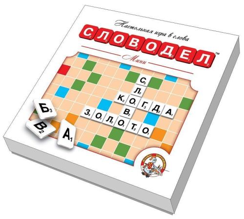 Настольная игра Десятое королевство Словодел Мини, картонный, белый