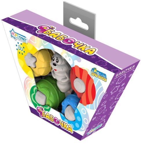 Дидактическая игрушка "Бабочка" 23,5х14х6 см фото 3