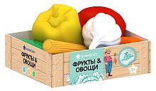 Игровой набор НОРДПЛАСТ Овощи, в ящике, 6 предметов