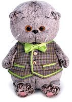 Басик BABY в клетчатом жилете 20 см