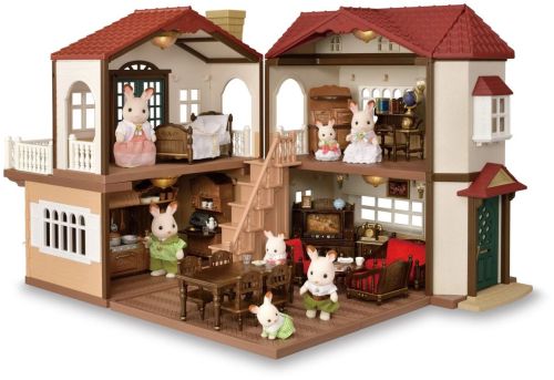Большой классический дом Sylvanian Families со светом 2086 фото 4