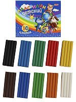 Пластилин 10 цветов 150 грамм