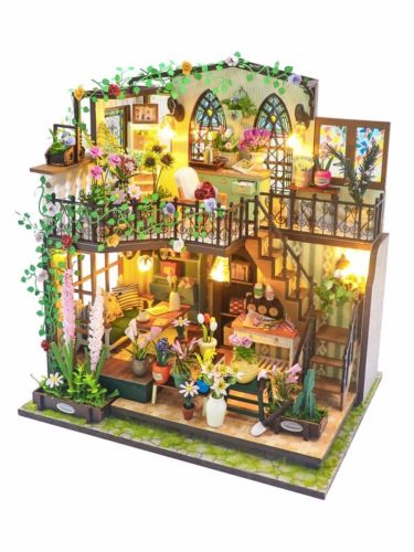 модель сборная hobby day дом в цветах Модель сборная Hobby Day Дом в цветах