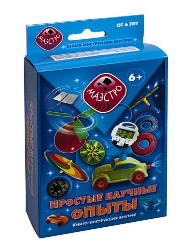 Набор для опытов Простые научные опыты