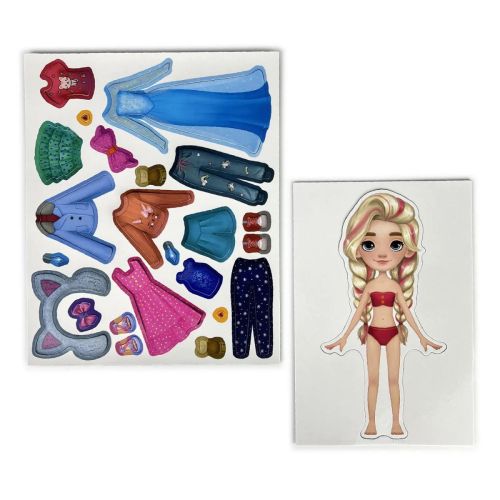 Игры на магнитах Дрофа-Медиа Стильные штучки Куколка Алиса фото 4