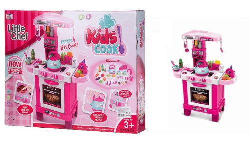 игровой набор junfa кухня многофункциональная, розовая фото 2 Игровой набор Junfa Кухня многофункциональная, розовая фото 2