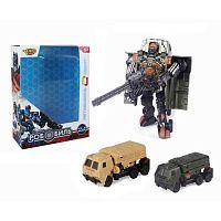 Робот-машина, в комплекте оружие, коробка, в ассортименте